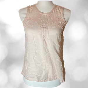 Abercrombie Sleeveless Top, Pink Blush, XS, EUC